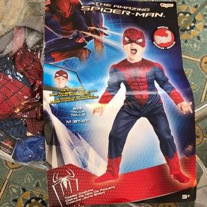 Boys Spider-Man costume + bag